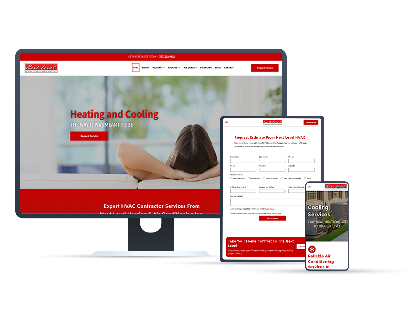 HVAC Website Design and Marketing