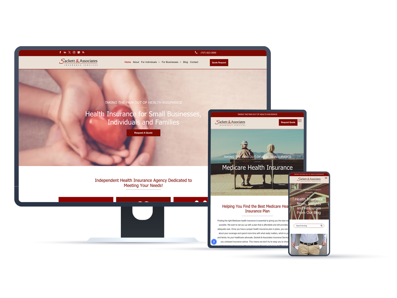 Insurance Agency Website Design and Marketing