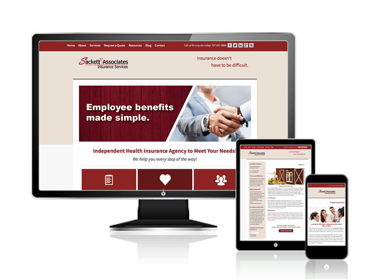 Insurance Agency Website Design and Marketing