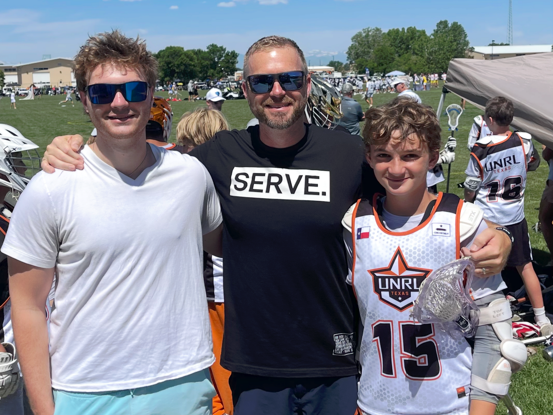 Coach Adam Fuhr Teaching Youth Lacrosse