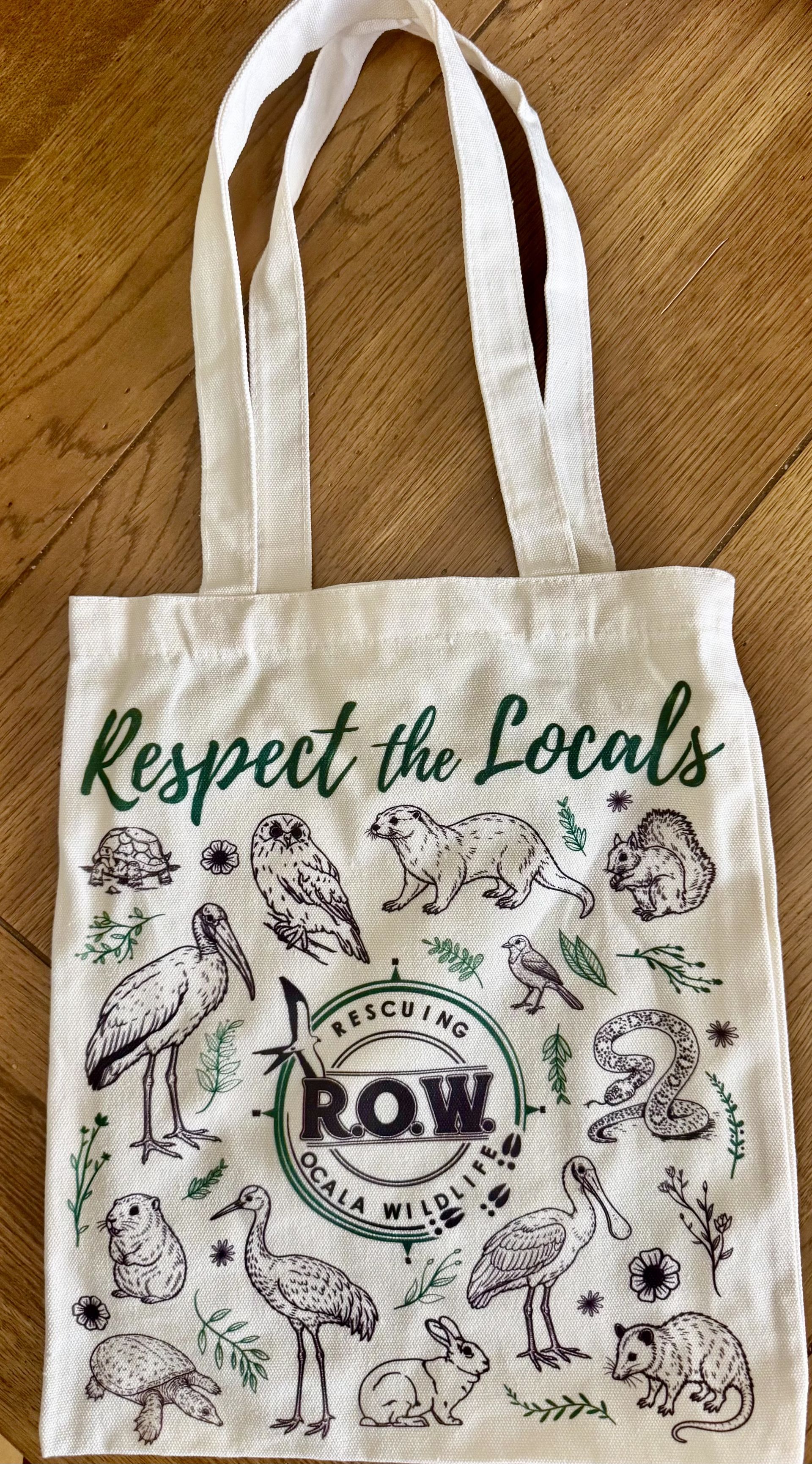 Respect the Locals Tote Bag
