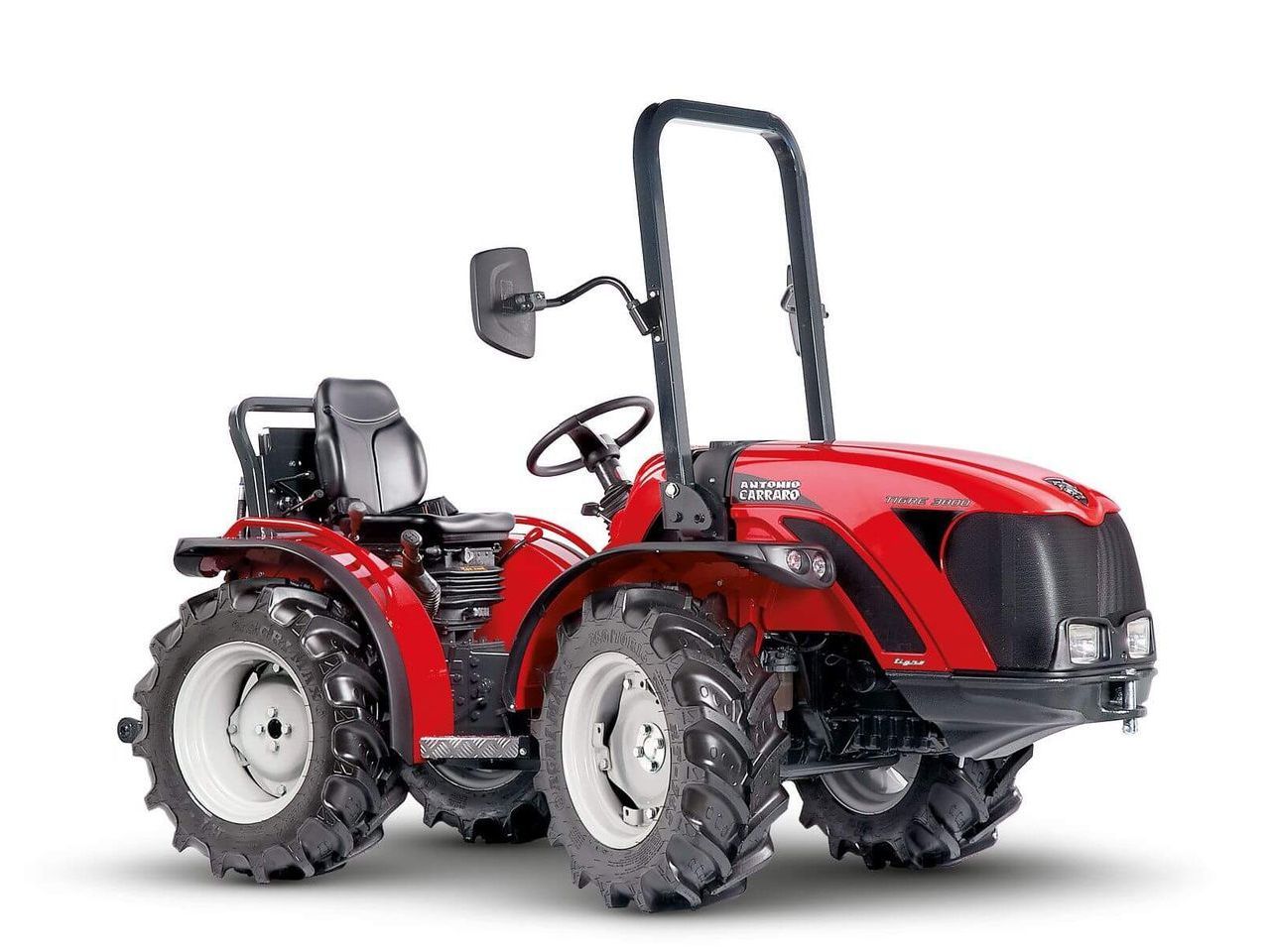 There Is a Red Tractor Seated on A White Surface — Thompson's Farm Gear In Wauchope, NSW