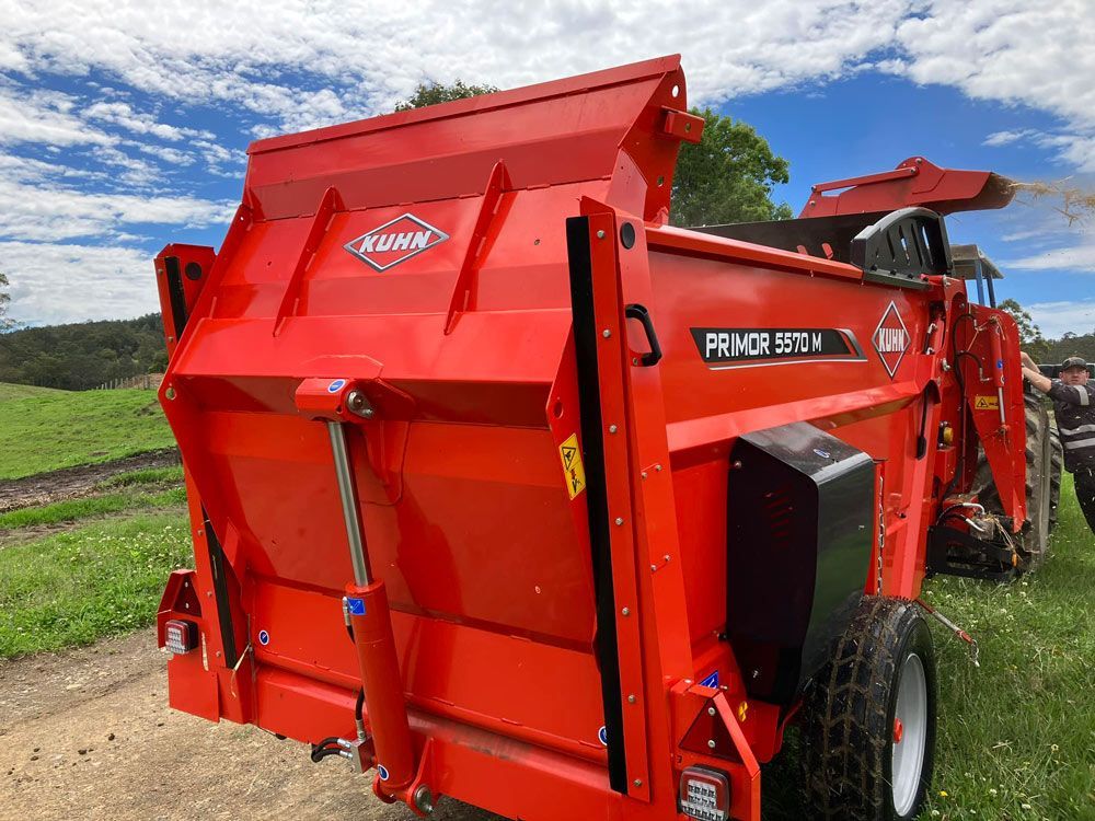 Red Kuhn Primor 5570-M Farm Implement — Thompson's Farm Gear In Wauchope, NSW