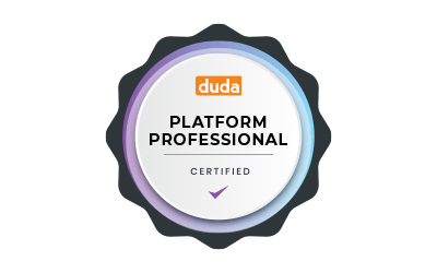 Duda Platform Professional Certified