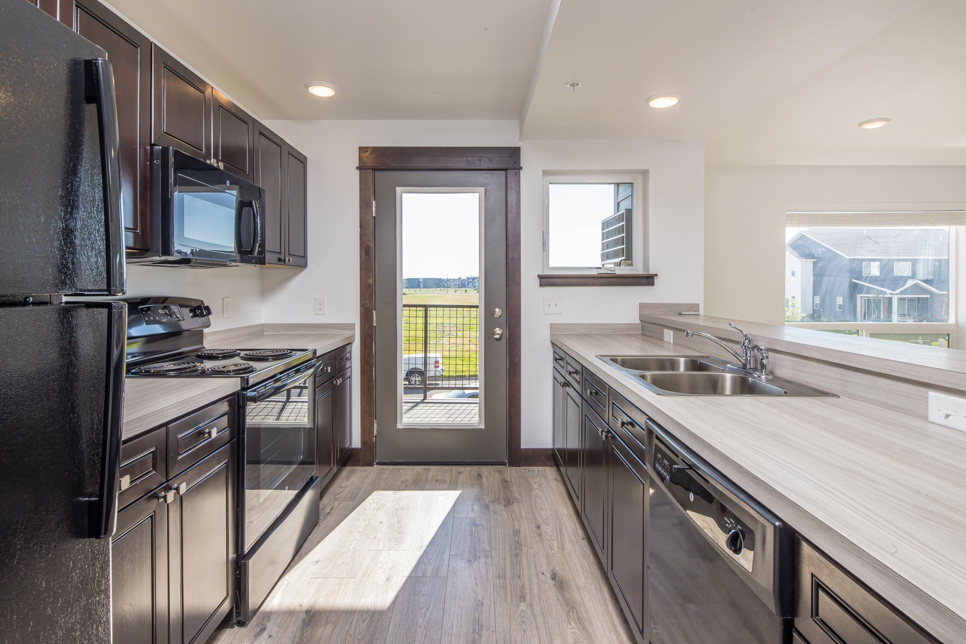 rosa apartments kitchen