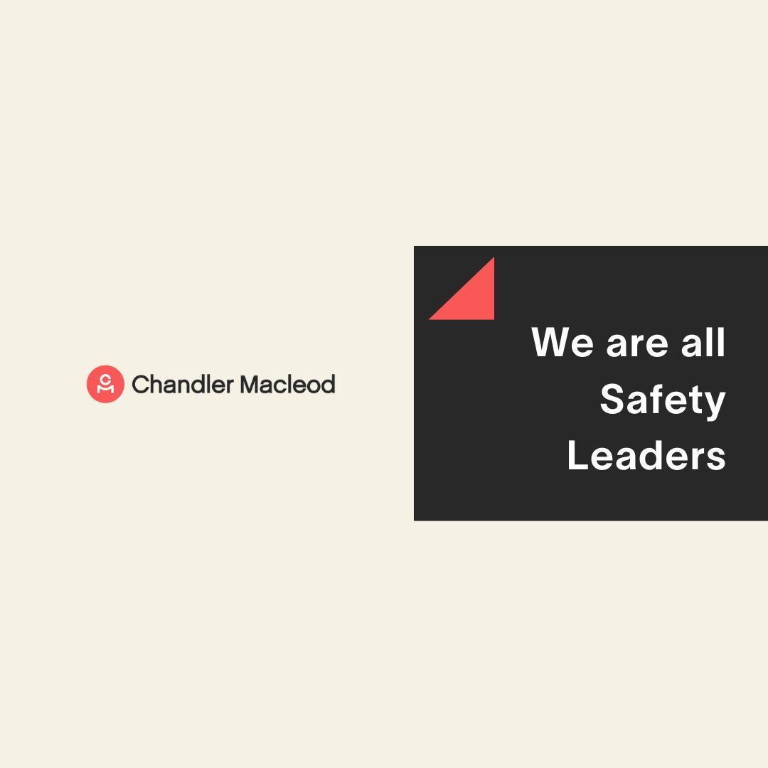A sign that says we are all safety leaders