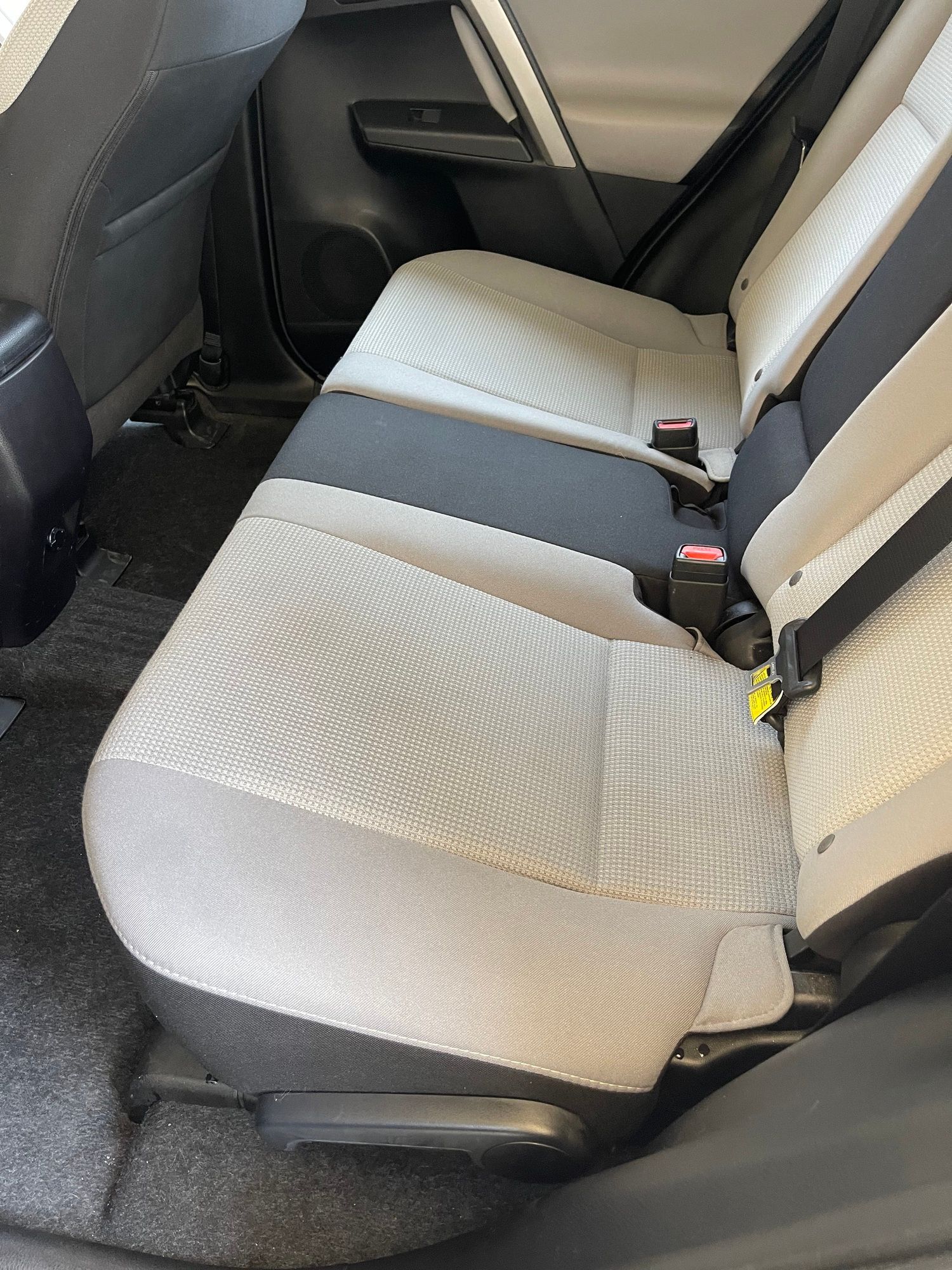 DHD Mobile Car Wash- A close up of the back seat of a car.