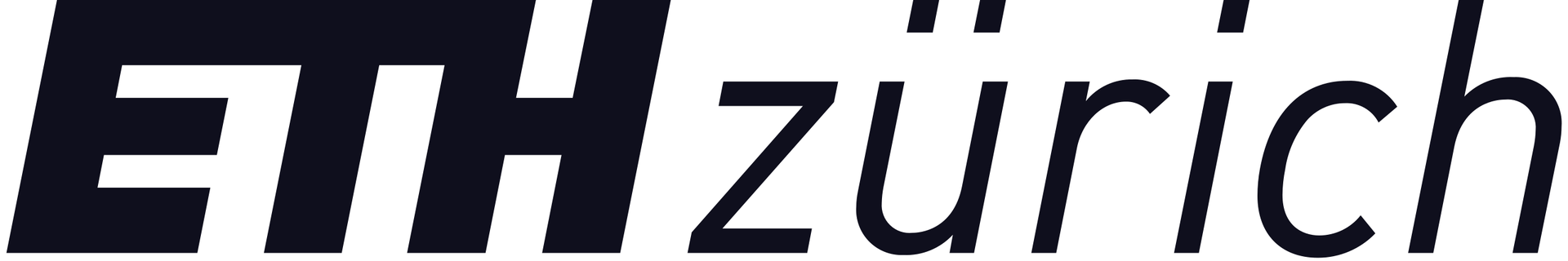 Das Wort Zürich ist in Schwarz auf weissem Hintergrund geschrieben