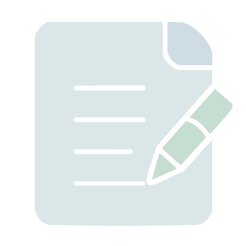Ein Bleistift schreibt auf ein Blatt Papier.