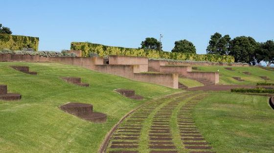 The historical scenic attraction at Bastion Point in Auckland