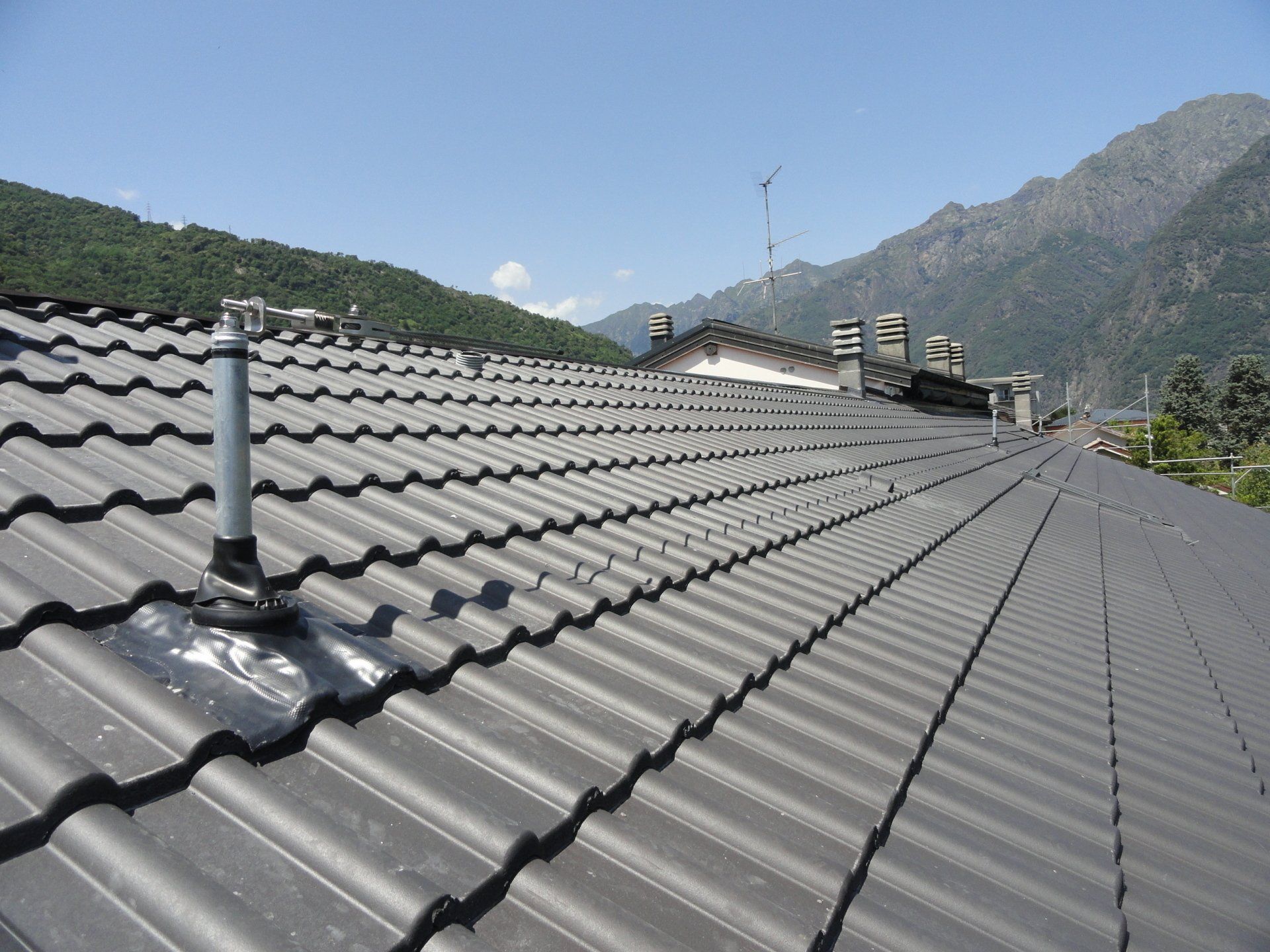 sistema di sicurezza per tetti