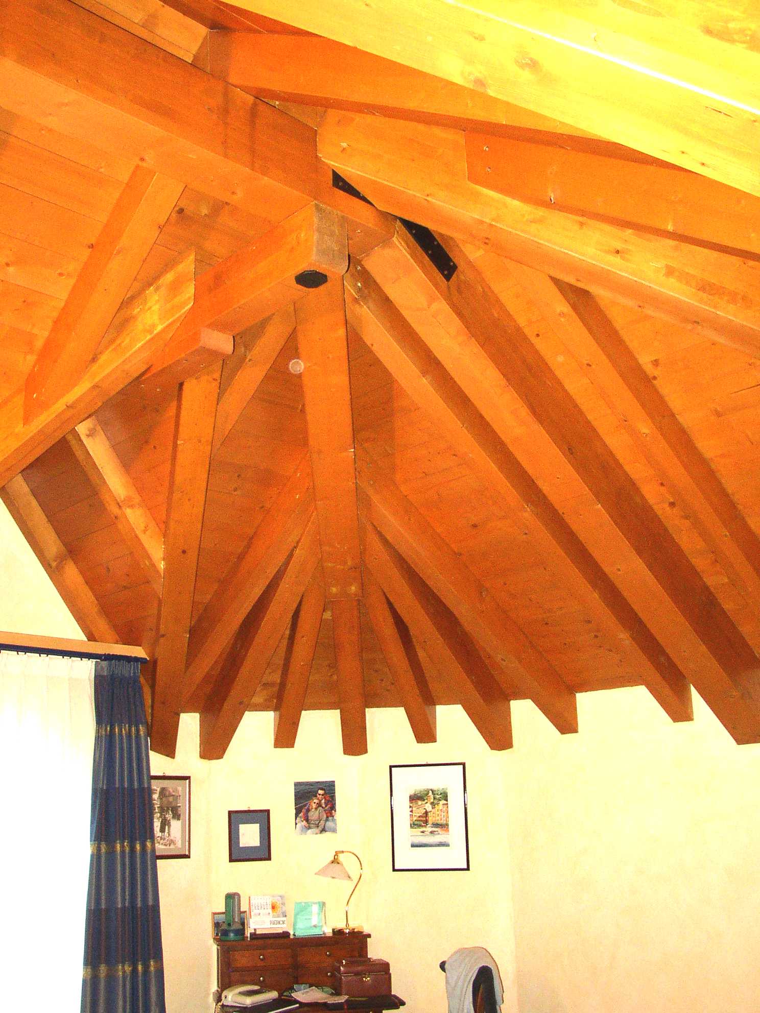 travi in legno per abitazioni private