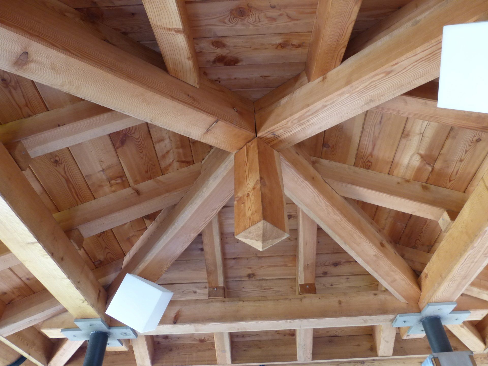struttura in legno per soffitto