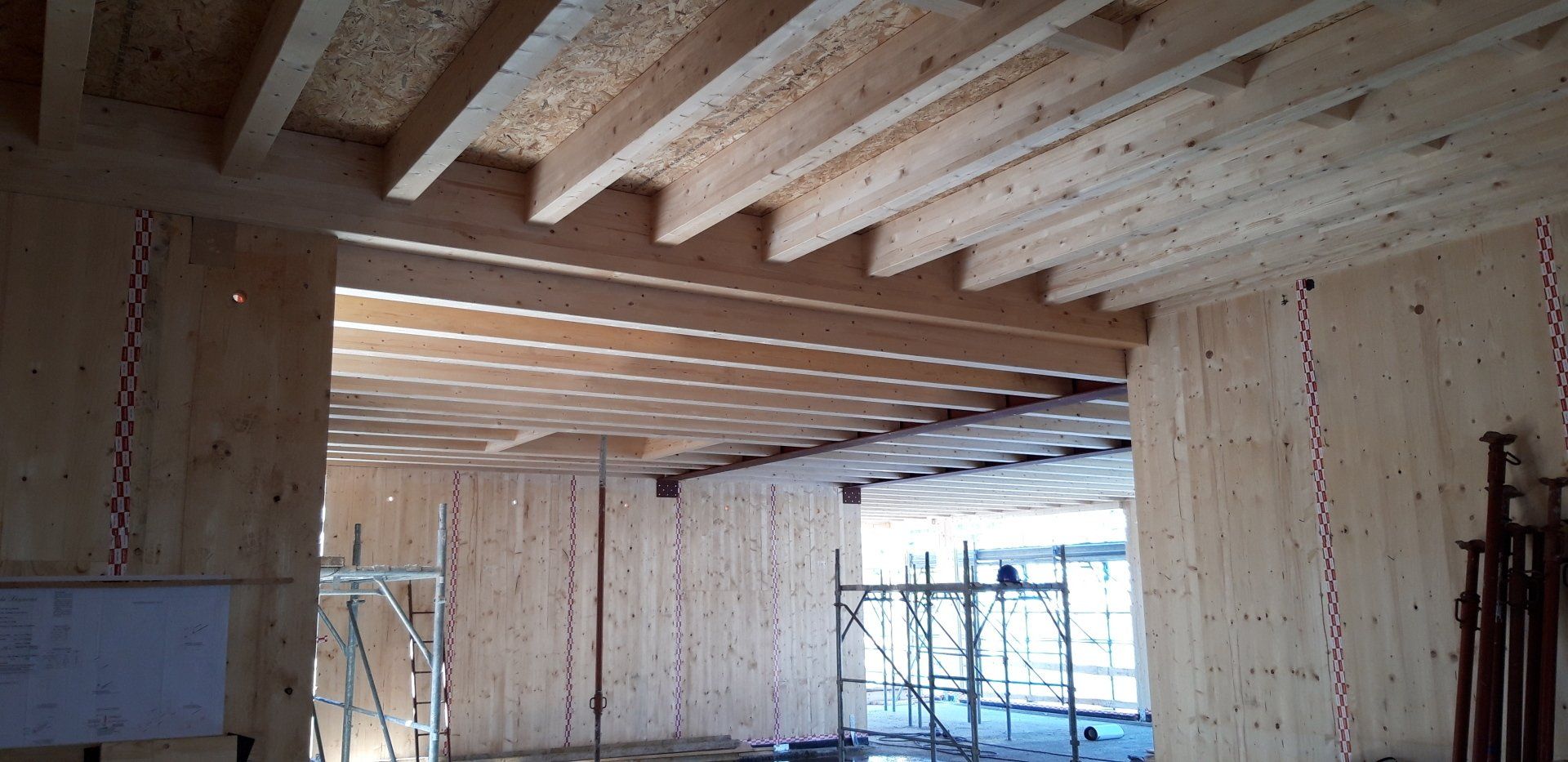 travi per soffitto in legno