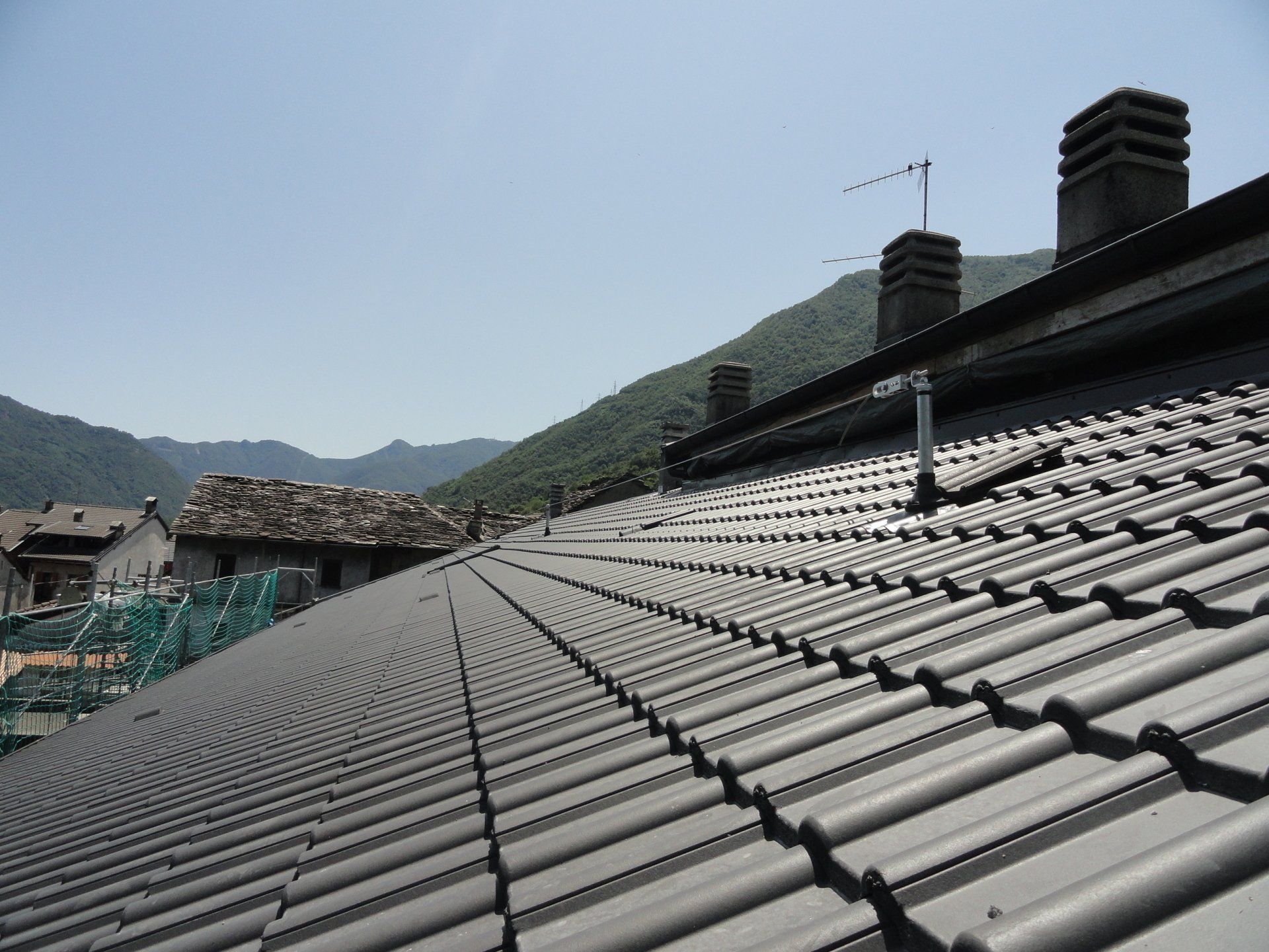 sistema di sicurezza su tetto