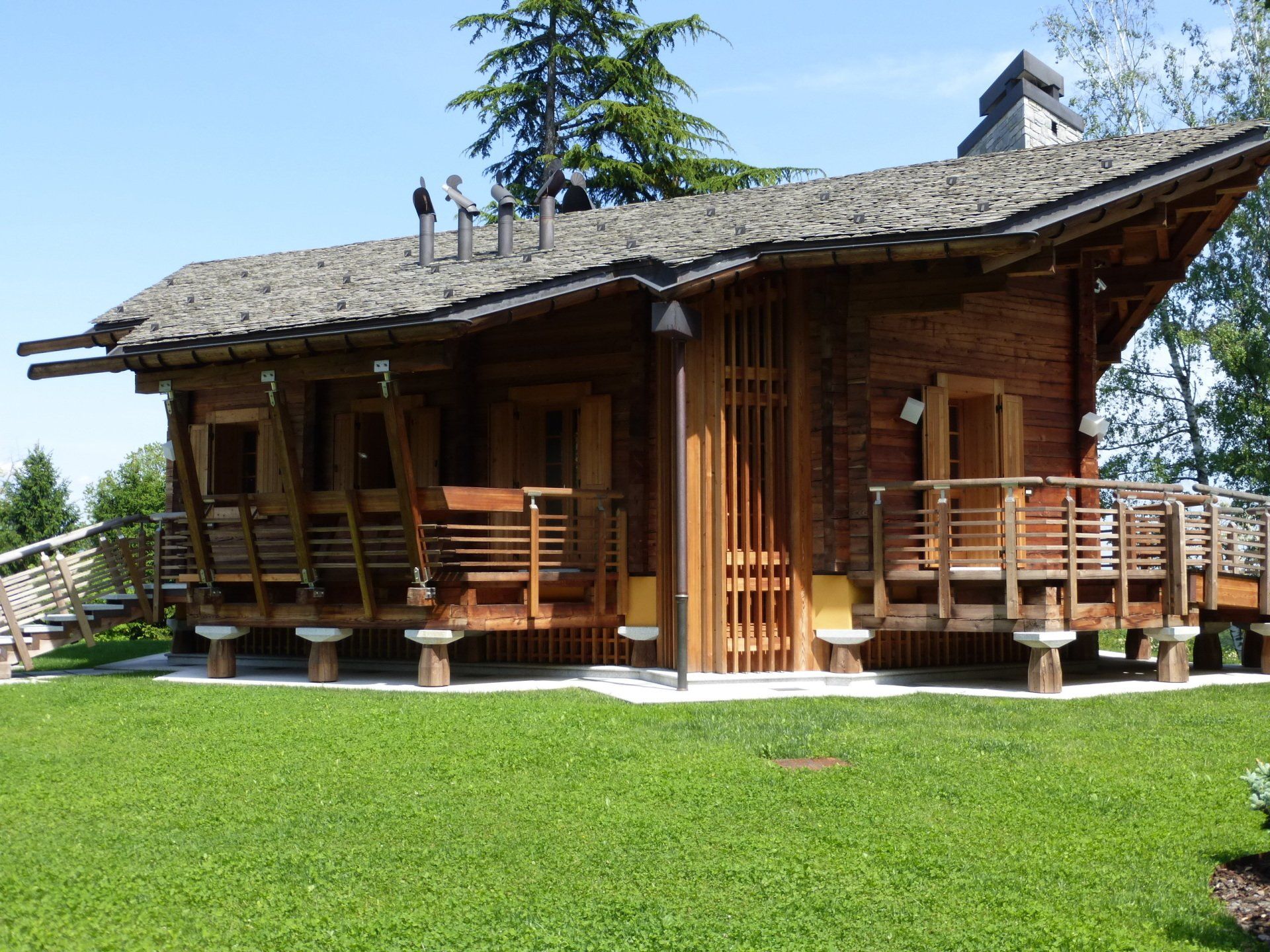 casa prefabbricata in legno