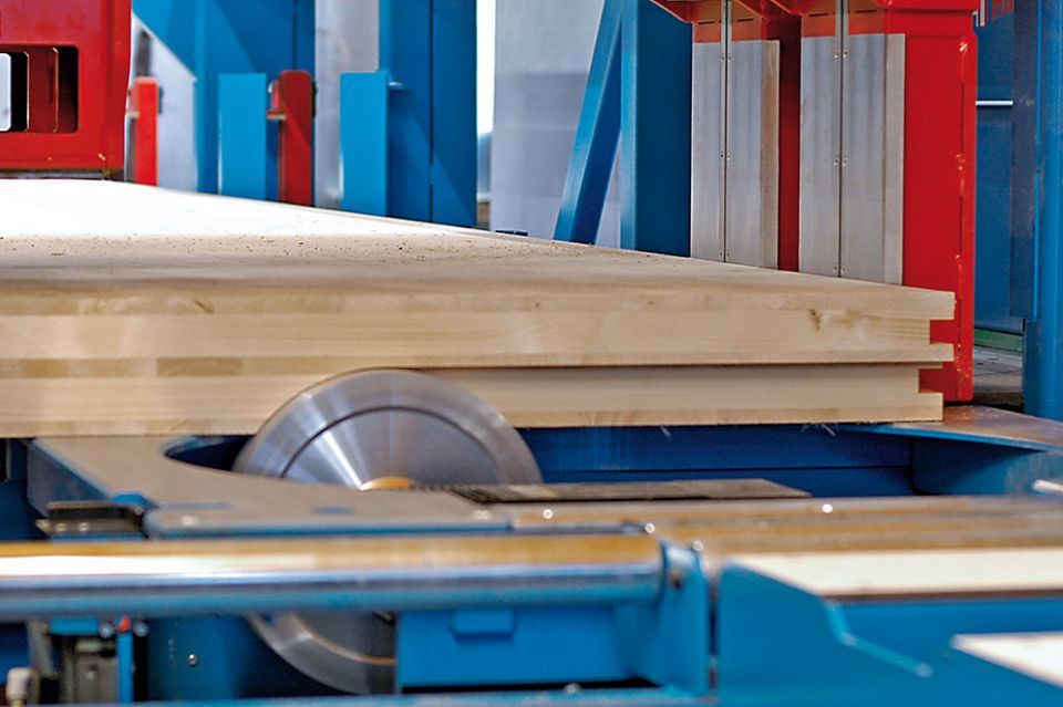 taglio legno automatico