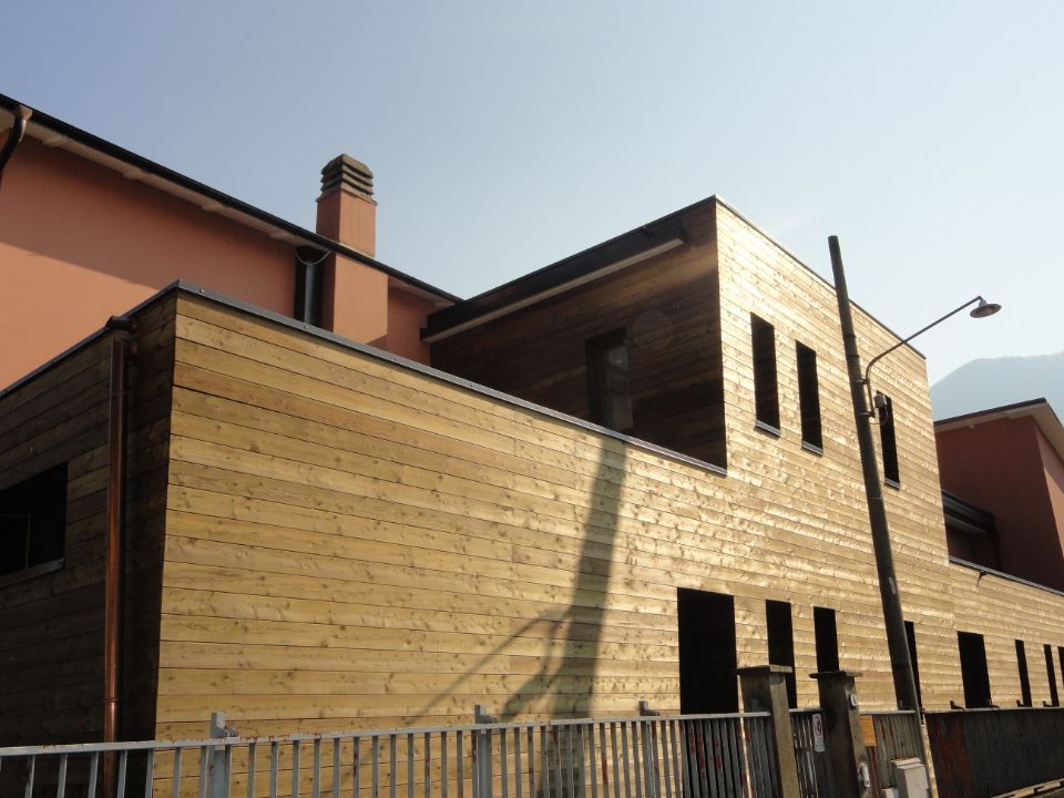 rivestimenti esterni in legno