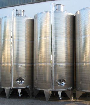 serbatoi di stoccaggio per industria alimentare grandi