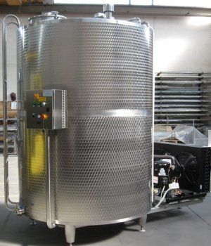 serbatoi refrigerati per alimenti