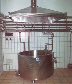 cottage cheese production boiler