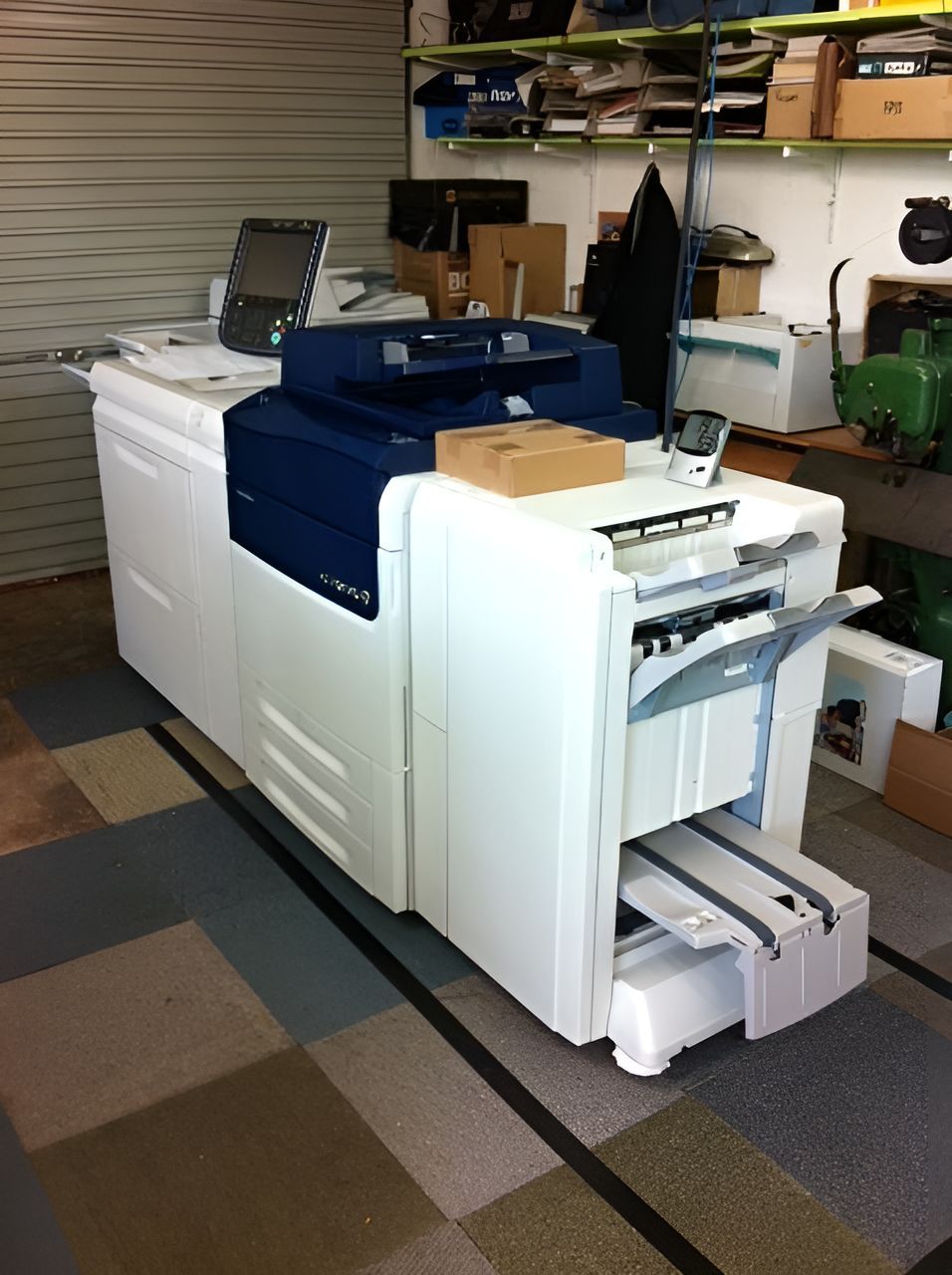 A Printing Machine in a Room — Brindabella Print In Pearce, ACT