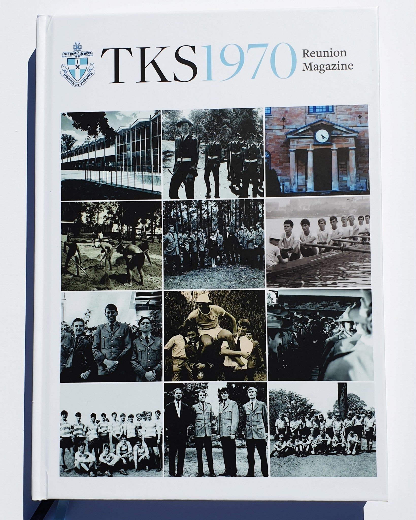 A Book Titled Tks1970 Has a Collage of Photos on the Cover — Brindabella Print In Tuggeranong, ACT