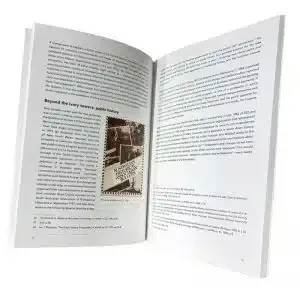 A Book is Open to a Page With a Picture on It — Brindabella Print In Pearce, ACT