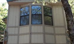 a house with a lot of windows.