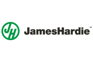 the james hardie logo.