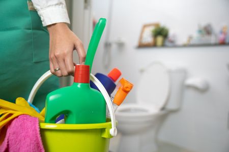 Cleaning Supplies — Elk River, MN — A Plus Cleaning Service, Inc.