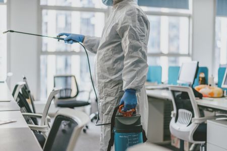 Disinfecting Office — Elk River, MN — A Plus Cleaning Service, Inc.