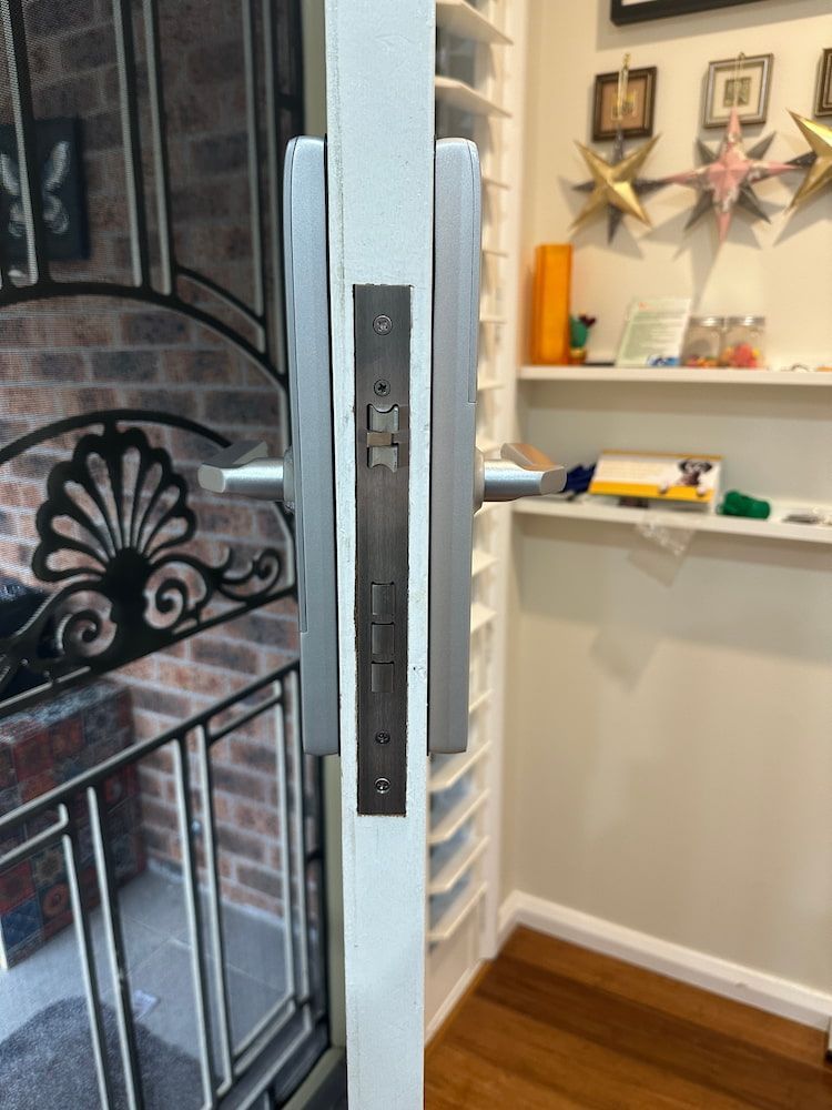 A Door With A Lock On It — Fortress Locksmiths & Security in Gordon, NSW