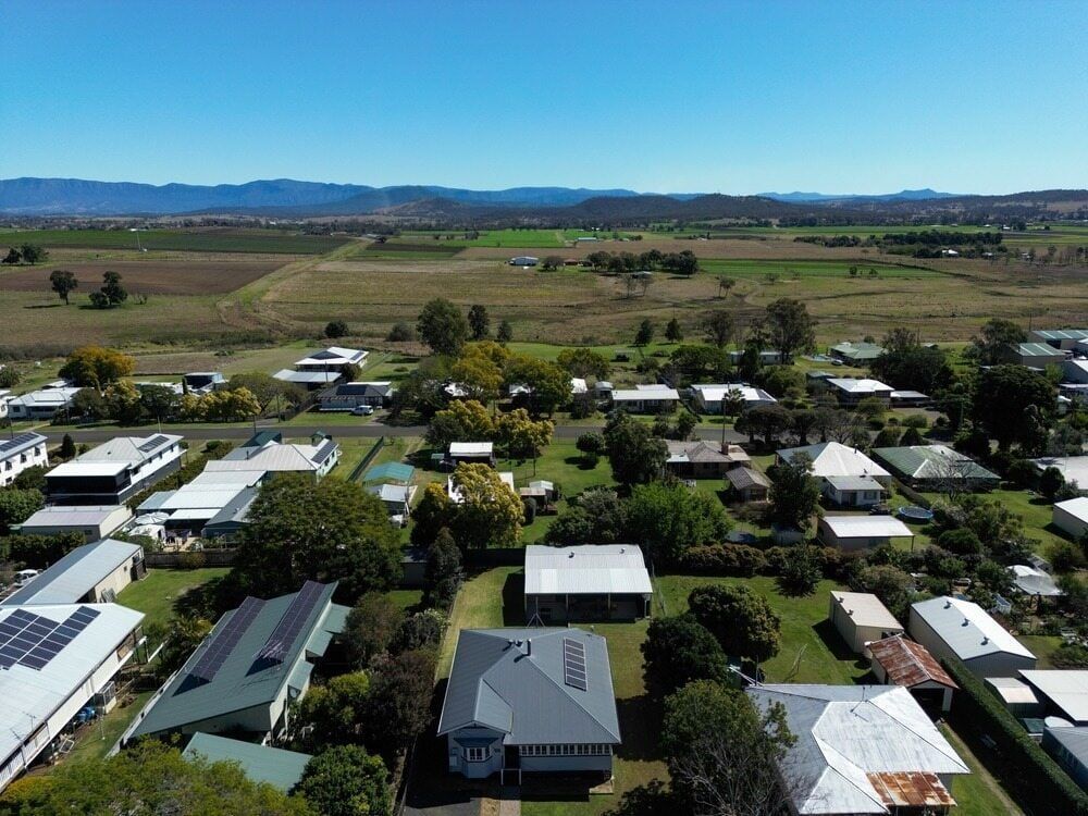 An Aerial View Of A Residential Area With Lots Of Houses And Trees — Fortress Locksmiths & Security in Gordon, NSW