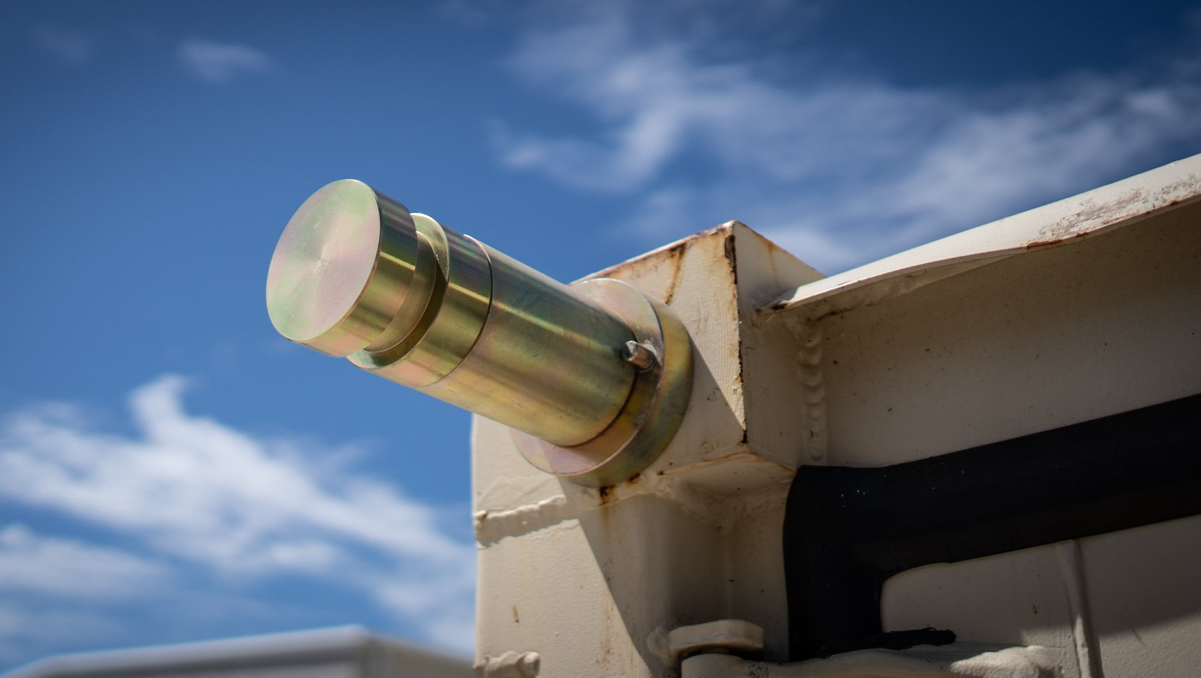 a close up of a ContainGo attachment pin