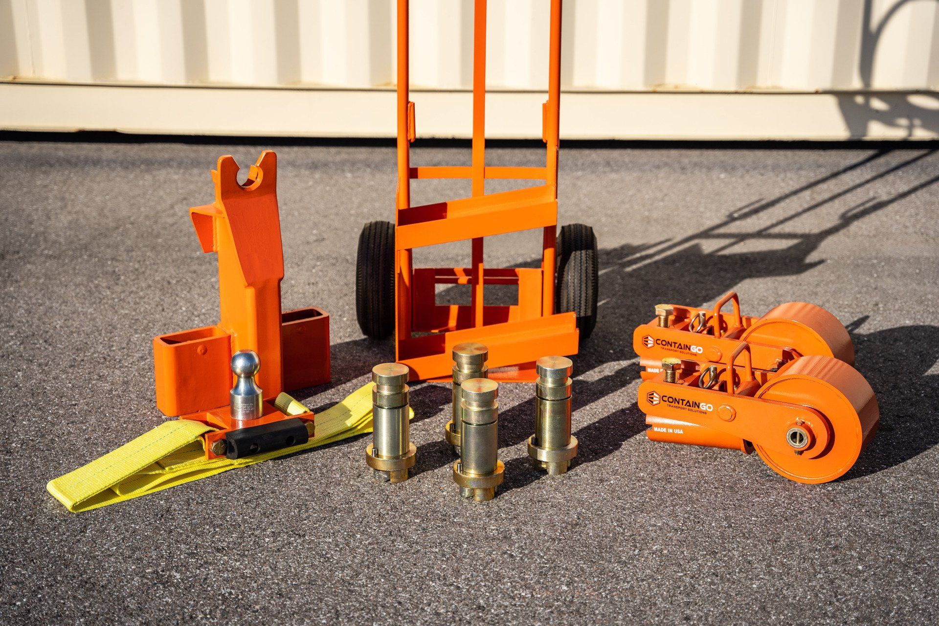 Shipping Containers Wheels ContainGo Container Relocation Kit & Wheels