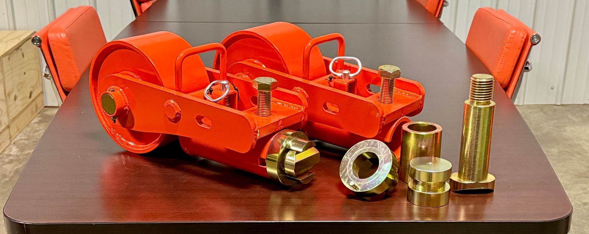 CONTAINER LEVELING CHASSIS TRAILER