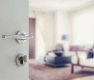 Home Locks — Opened White Door in Encinitas, CA