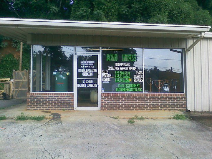 A store front with a sign that says ' lotus avenue ' on it