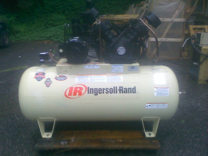 An air compressor made by ingersoll rand