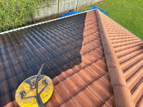 Roof Cleaning — Brisbane, QLD — Above All Roof Painters and Repairs