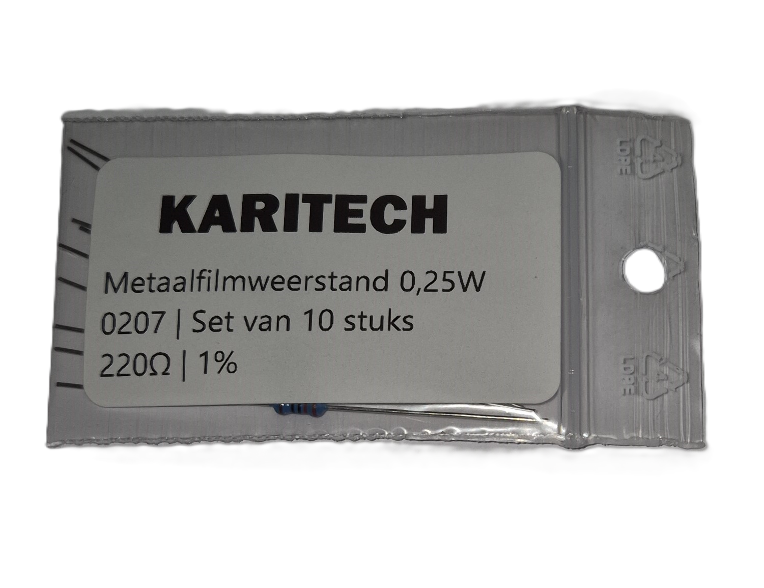 Weerstand 0,25W