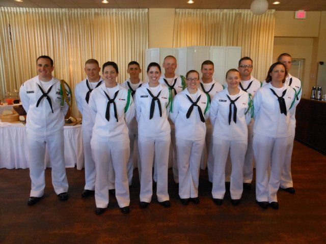 group of sailors