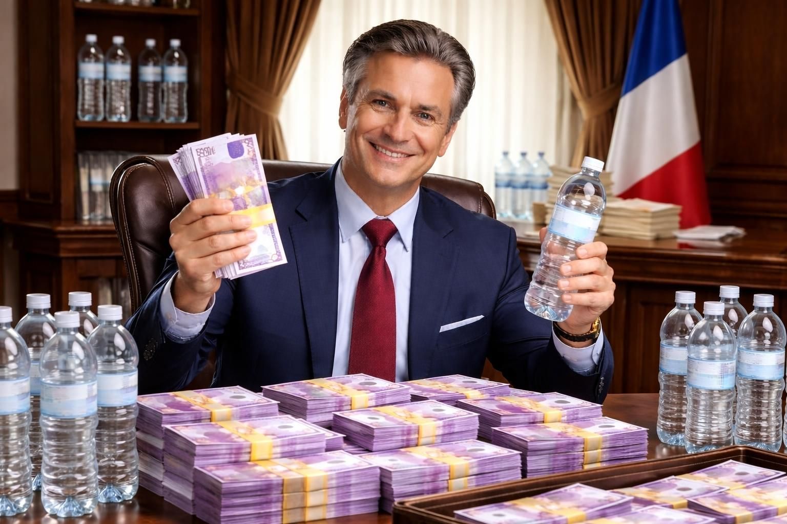 Alchamau | Prix de l’eau. Merci l’arnaque.