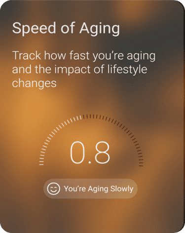 speed of aging graphic