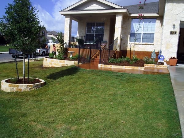 Home Texas Native Landscape New, Landscaping New Braunfels