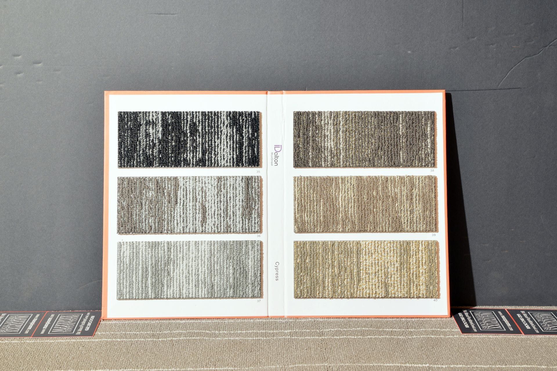 A book is open to a page that says ' a ' on it