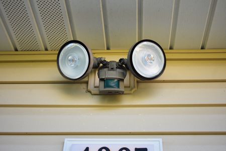 Security Light On Home — Miami, FL — G & T Electrical Contractors