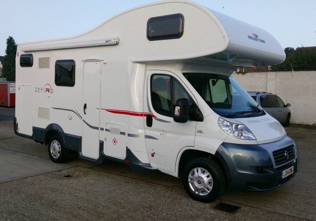 For Sale Roller Team Zefiro 675, 6 berth motorhome with 6 belts campervan used second hand 2014