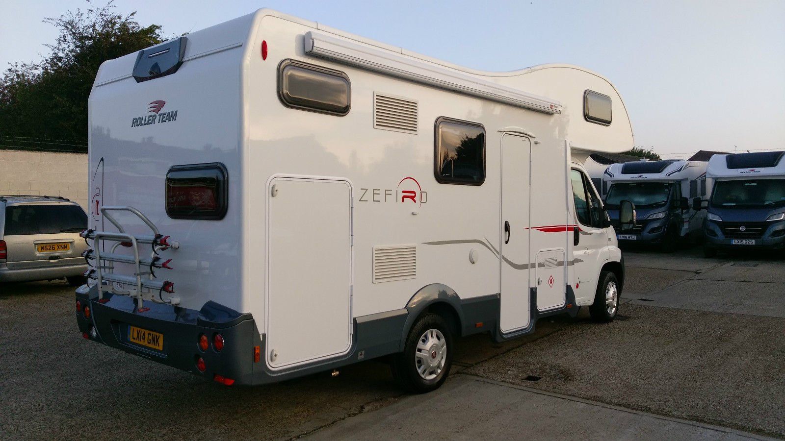 roller team, zefiro 675, 6 beth, motorhome, with 6 seat belts, for sale, second hand, used, motor home,